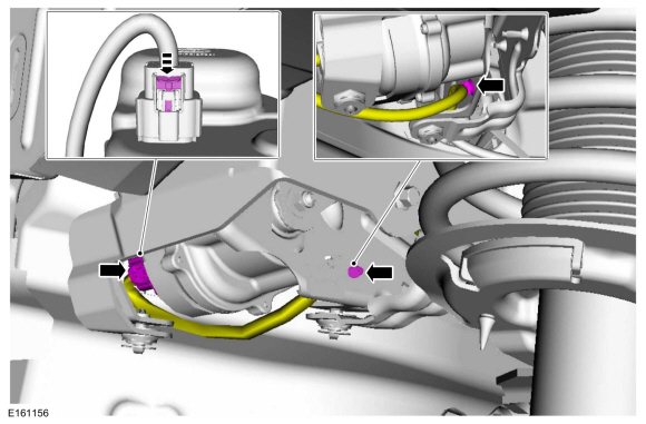 Ford Fusion. Transmission Range Control Module (TRCM). Removal and Installation