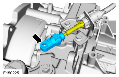 Ford Fusion. Transmission Range (TR) Sensor. Removal and Installation