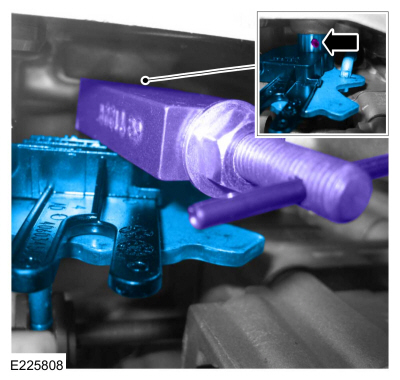 Ford Fusion. Transmission Range (TR) Sensor. Removal and Installation