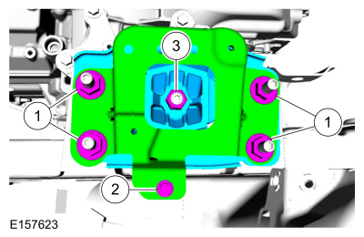 Ford Fusion. Transmission Support Insulator - 1.5L EcoBoost (118kW/160PS) – I4. Removal and Installation