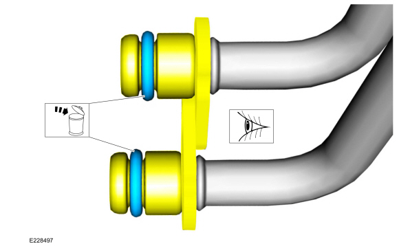 Ford Fusion. Turbocharger. Removal and Installation