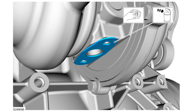 Ford Fusion. Turbocharger. Removal and Installation