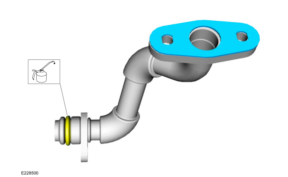 Ford Fusion. Turbocharger. Removal and Installation