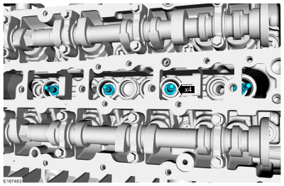 Ford Fusion. Valve Clearance Adjustment. General Procedures