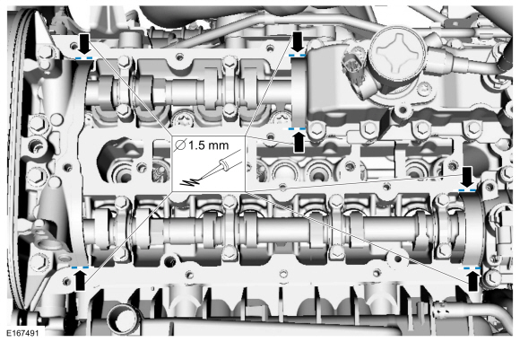 Ford Fusion. Valve Cover. Removal and Installation