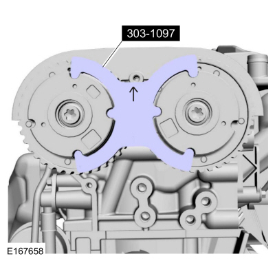 Ford Fusion. Variable Camshaft Timing (VCT) Unit. Removal and Installation