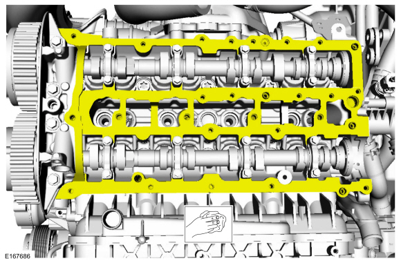 Ford Fusion. Variable Camshaft Timing (VCT) Unit. Removal and Installation