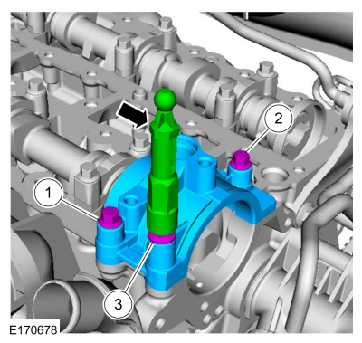 Ford Fusion. Variable Camshaft Timing (VCT) Unit. Removal and Installation