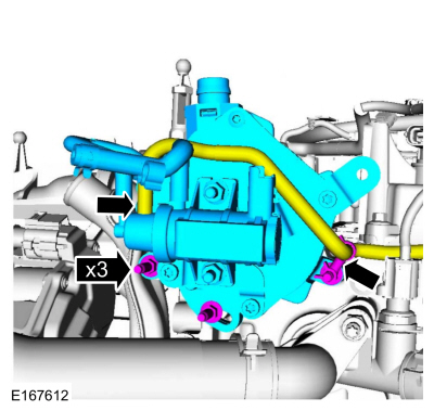 Ford Fusion. Variable Camshaft Timing (VCT) Unit. Removal and Installation