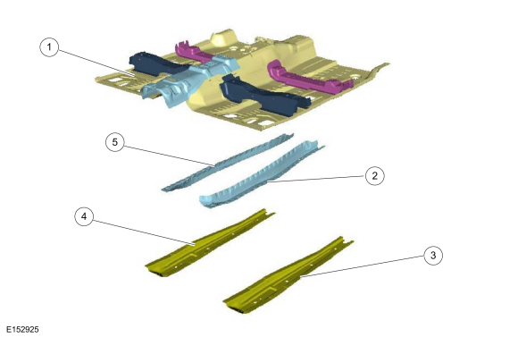 Ford Fusion. Vehicle Specific Body Construction. Description and Operation