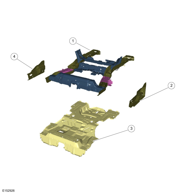 Ford Fusion. Vehicle Specific Body Construction. Description and Operation