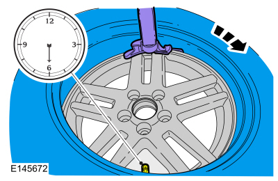 Ford Fusion. Wheel and Tire. Disassembly and Assembly