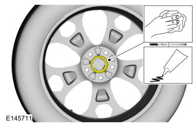 Ford Fusion. Wheel and Tire. Removal and Installation